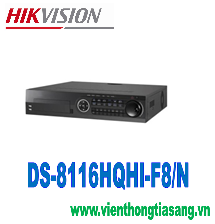 ĐẦU GHI HÌNH HD-TVI 16 KÊNH HIKVISION DS-8116HQHI-F8/N