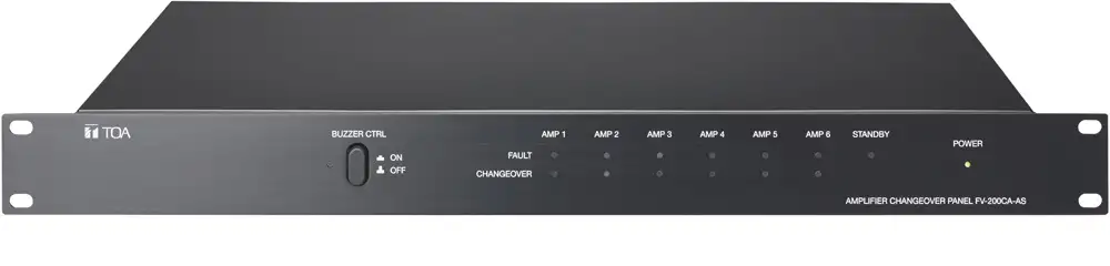 Bộ chuyển mạch tăng âm: TOA FV-200CA-AS 1 Bộ chuyển mạch tăng âm: TOA FV-200CA-AS | Sản phẩm chính hãng