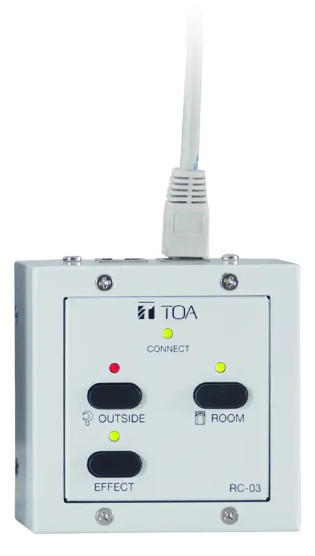 Bảng điều chỉnh từ xa: TOA RC-03 | Sản phẩm chính hãng