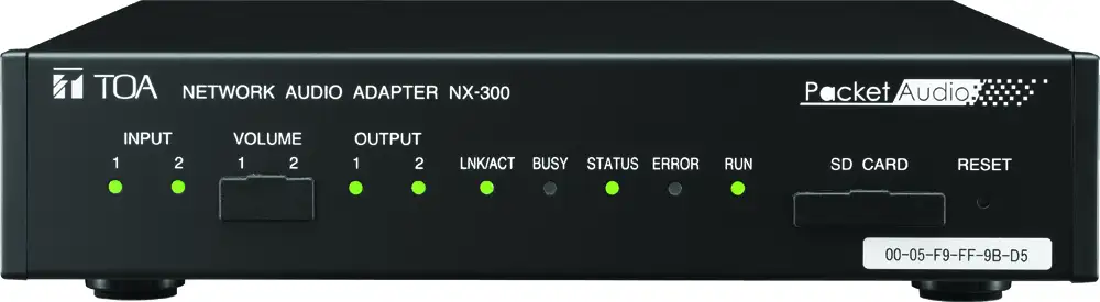 Bộ giao tiếp mạng: TOA NX-300 | Sản phẩm chính hãng