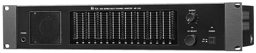 Bộ theo dõi đường dây đa kênh: TOA MP-1216 | Sản phẩm chính hãng