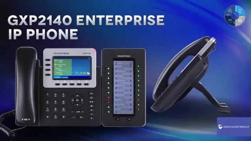 Điện thoại IP GRANDSTREAM GXP2140 - 4 tài khoản SIP
