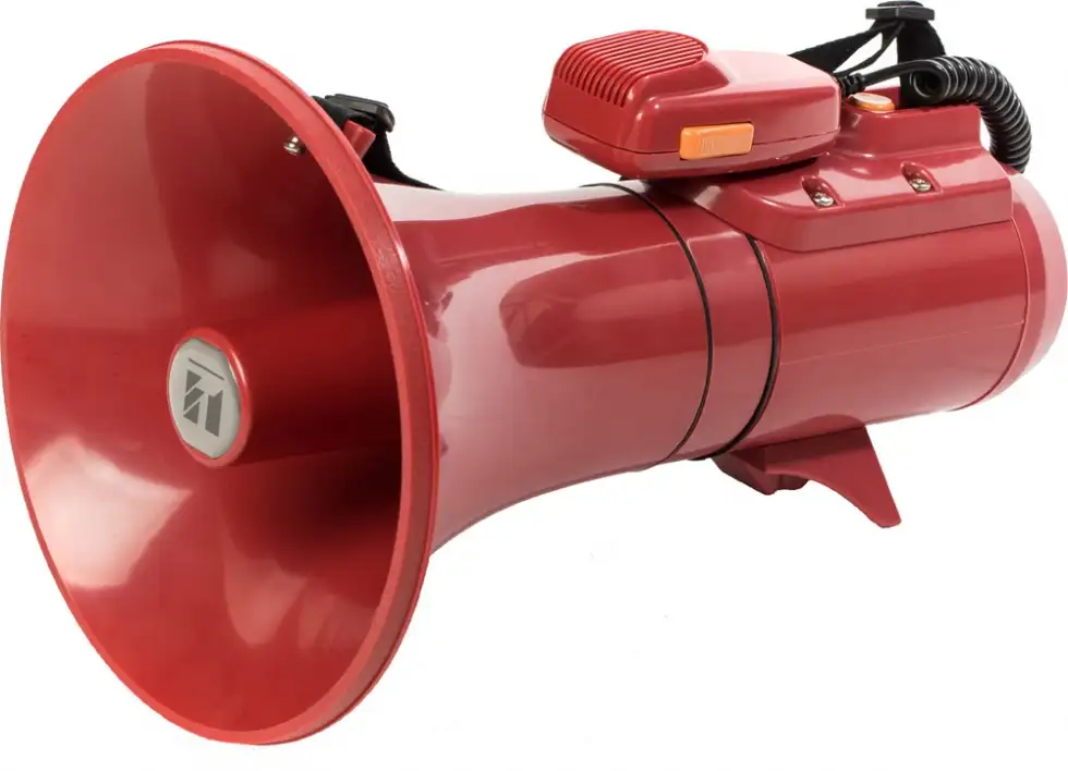 Megaphone đeo vai có còi Toa ER-2215S - Megaphone công suất 15W hiện đại