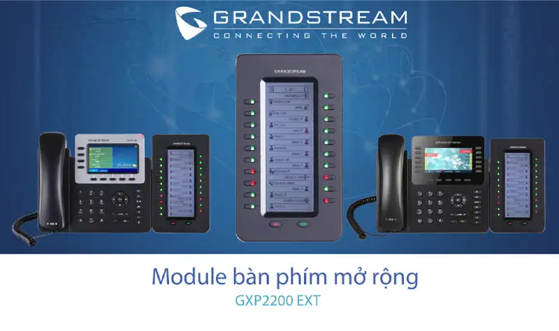 Mô-đun mở rộng Grandstream GXP2200EXT giá rẻ, chính hãng