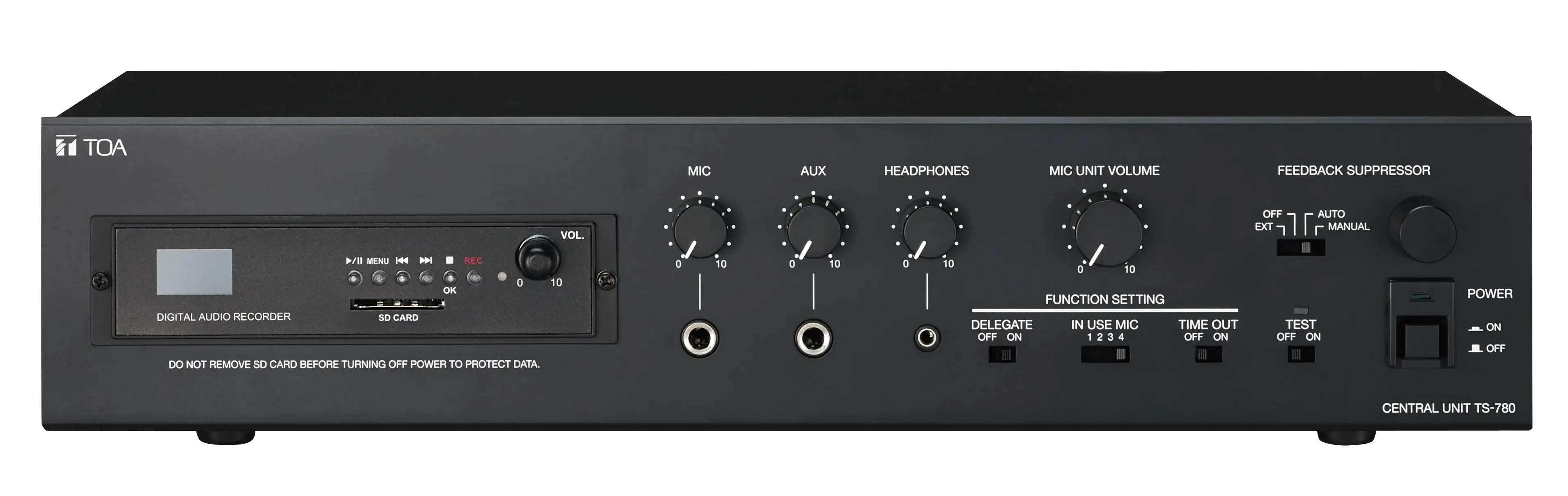 Ampli trung tâm dùng cho hội thảo TS-780