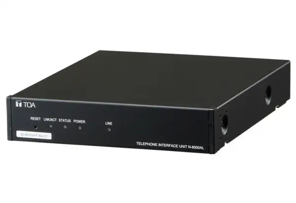 Thiết bị giao diện điện thoại Toa N-8000AL 1 Thiết bị giao diện điện thoại Toa N-8000AL