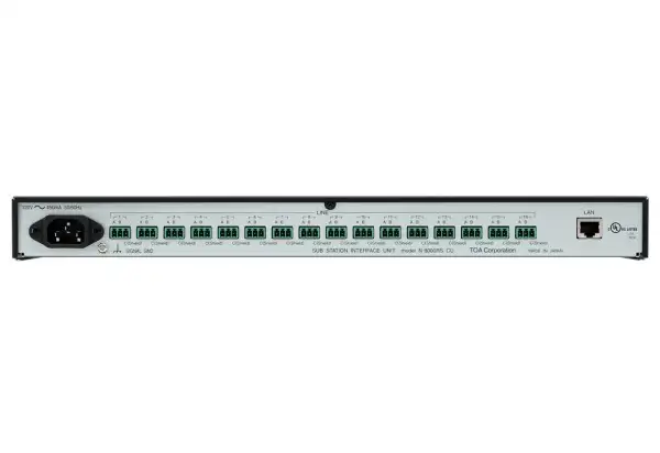 Thiết bị giao diện trạm phụ Toa N-8000RS 3 Thiết bị giao diện trạm phụ Toa N-8000RS