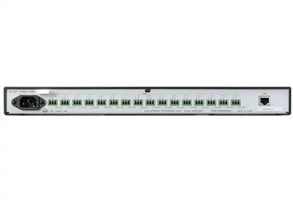 Thiết bị giao diện trạm phụ Toa N-8010RS 3 Thiết bị giao diện trạm phụ Toa N-8010RS