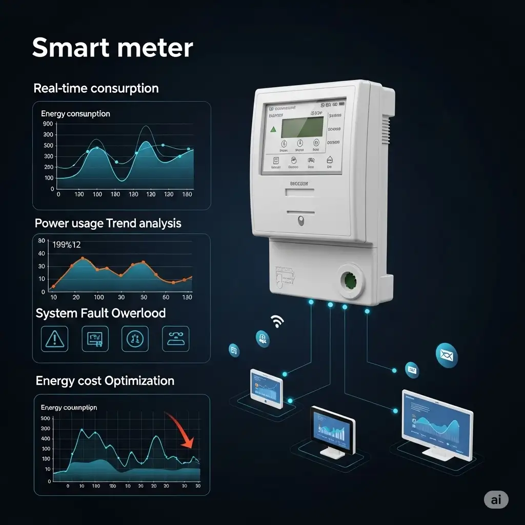 Thiết bị IoT chuyển đổi số: Giải pháp thông minh cho doanh nghiệp hiện đại 6 Thiet bi do dien thong minh Quan ly nang luong hieu qua