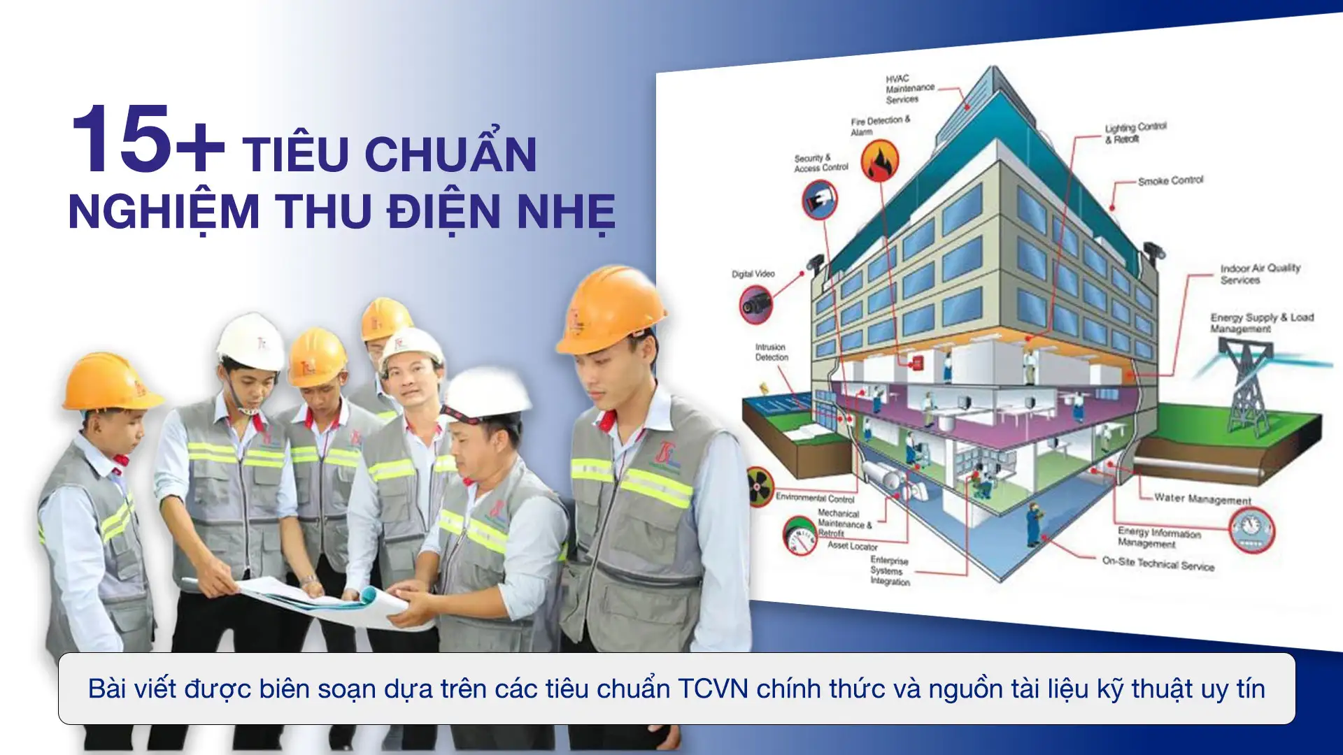 15 tieu chuan nghiem thu dien nhe