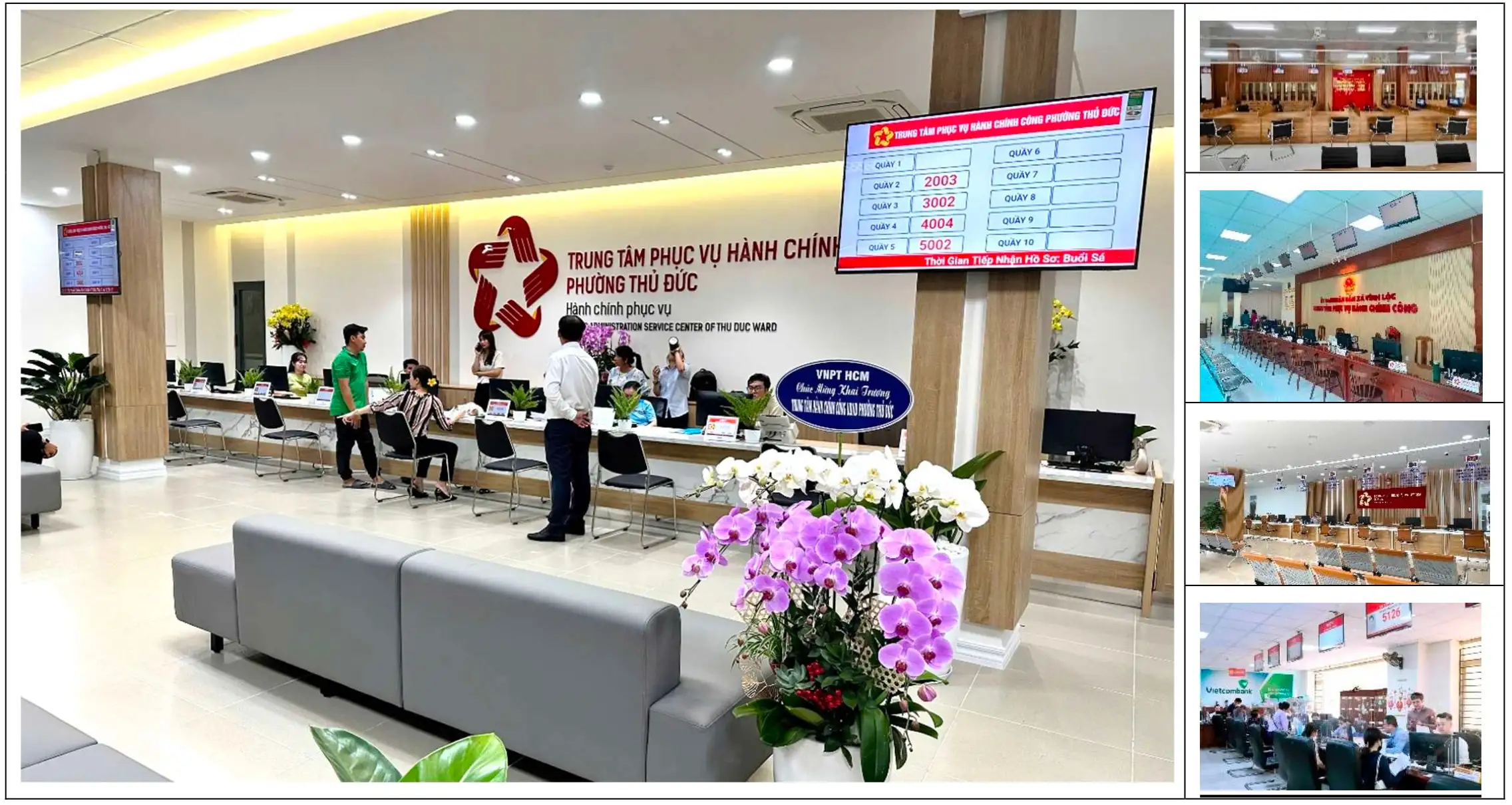 thống xếp hàng tự động