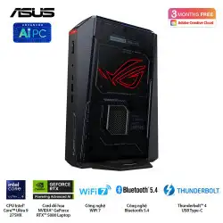 Bộ Mini PC ASUS ROG NUC RNUC15JNK9X289A0 (U9 275HX | 32GB | 1TB | RTX 5080 | Killer Wifi 7E | Win 11)