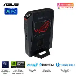 Bộ PC ASUS NUC RNUC15JNK RNUC15JNK7X569A0 (U7 255HX | 16GB (2x8GB) DDR5-6400 | 1TB Gen4 NVMe  | Wifi7 | RTX 5060 | Win11)