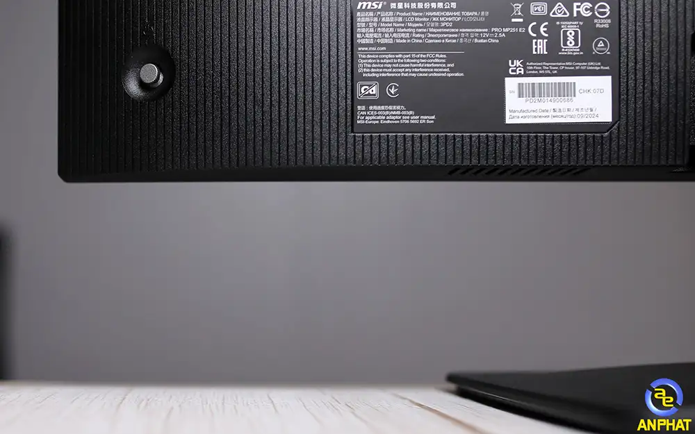 Màn Hình MSI PRO MP251 E2 (24.5 inch - FHD - IPS - 120Hz - 1ms - Speaker - EyesErgo) 34 Chỉ số màu sắc không hề biến động qua từng chế độ