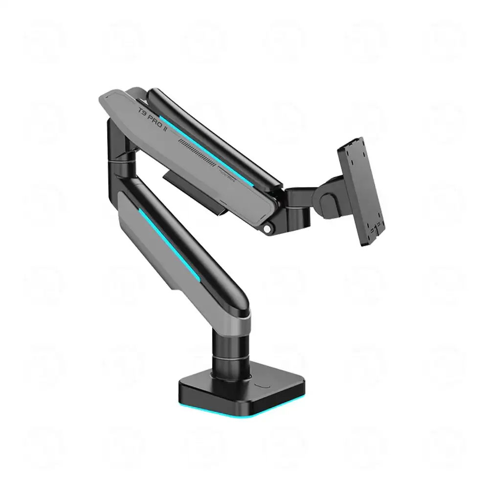 Giá Đỡ Màn Hình Human Motion T9 Pro II RGB (23 - 43inch) Màu Xám 2 Giá Đỡ Màn Hình Human Motion T9 Pro II RGB (23 - 43inch) Màu Xám - Ảnh 2