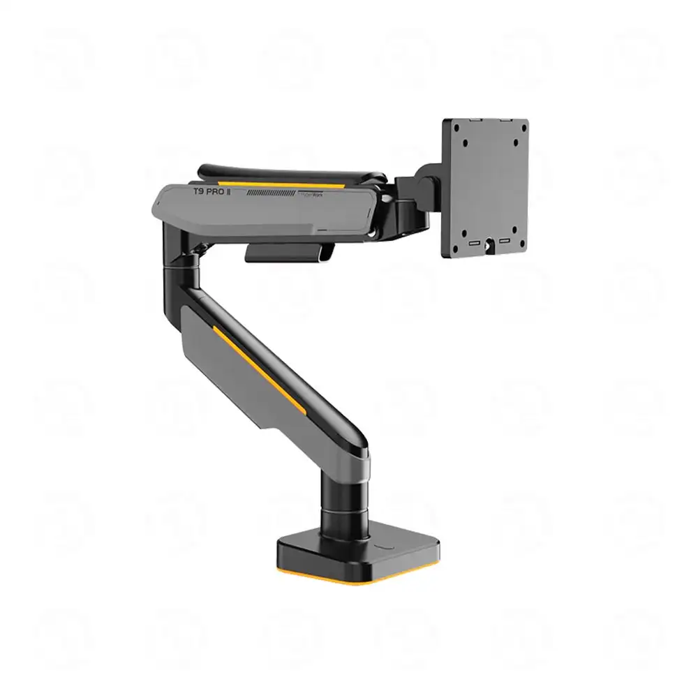 Giá Đỡ Màn Hình Human Motion T9 Pro II RGB (23 - 43inch) Màu Xám 1 Giá Đỡ Màn Hình Human Motion T9 Pro II RGB (23 - 43inch) Màu Xám