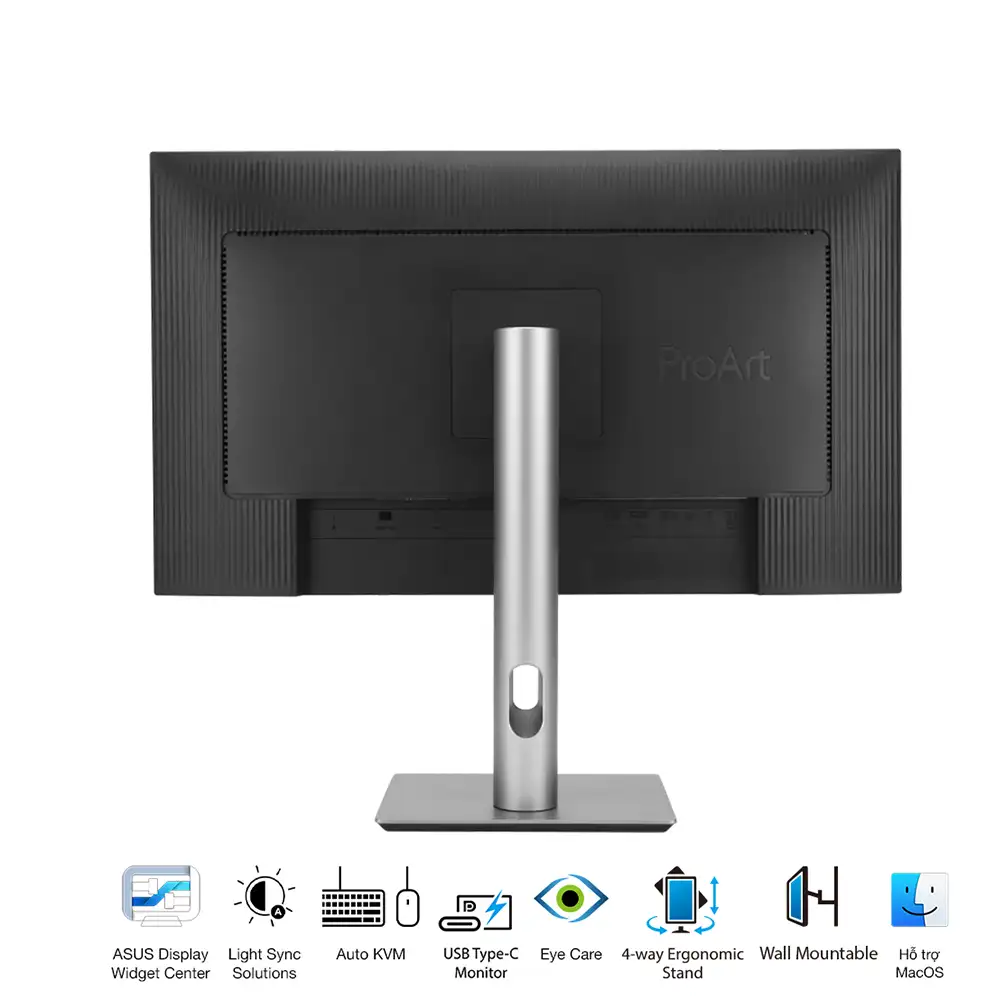 Màn Hình Đồ Họa ASUS ProArt PA27JCV (27 inch - IPS - 5K - 60Hz - 5ms - Speaker ) 4 Màn Hình Đồ Họa ASUS ProArt PA27JCV (27 inch - IPS - 5K - 60Hz - 5ms - Speaker ) - Ảnh 4