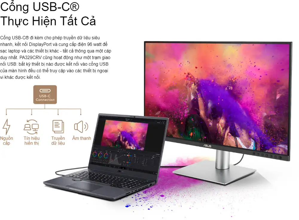 Màn Hình Đồ Họa ASUS ProArt PA329CRV (31.5 inch - IPS - 4K - 60Hz - 5ms) 14 Màn Hình Đồ Họa ASUS ProArt PA329CRV (31.5 inch - IPS - 4K - 60Hz - 5ms) - Ảnh 14