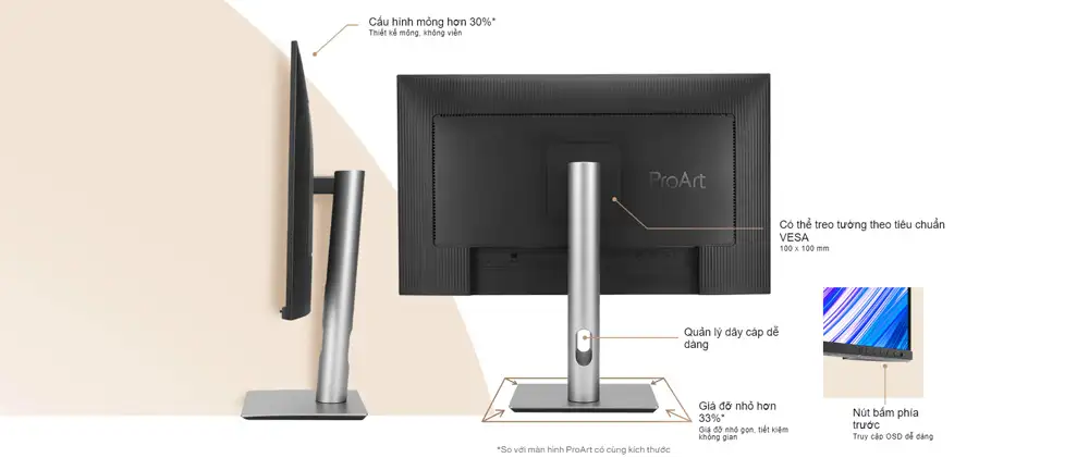 Màn Hình Đồ Họa ASUS ProArt PA329CRV (31.5 inch - IPS - 4K - 60Hz - 5ms) 4 Màn Hình Đồ Họa ASUS ProArt PA329CRV (31.5 inch - IPS - 4K - 60Hz - 5ms) - Ảnh 4