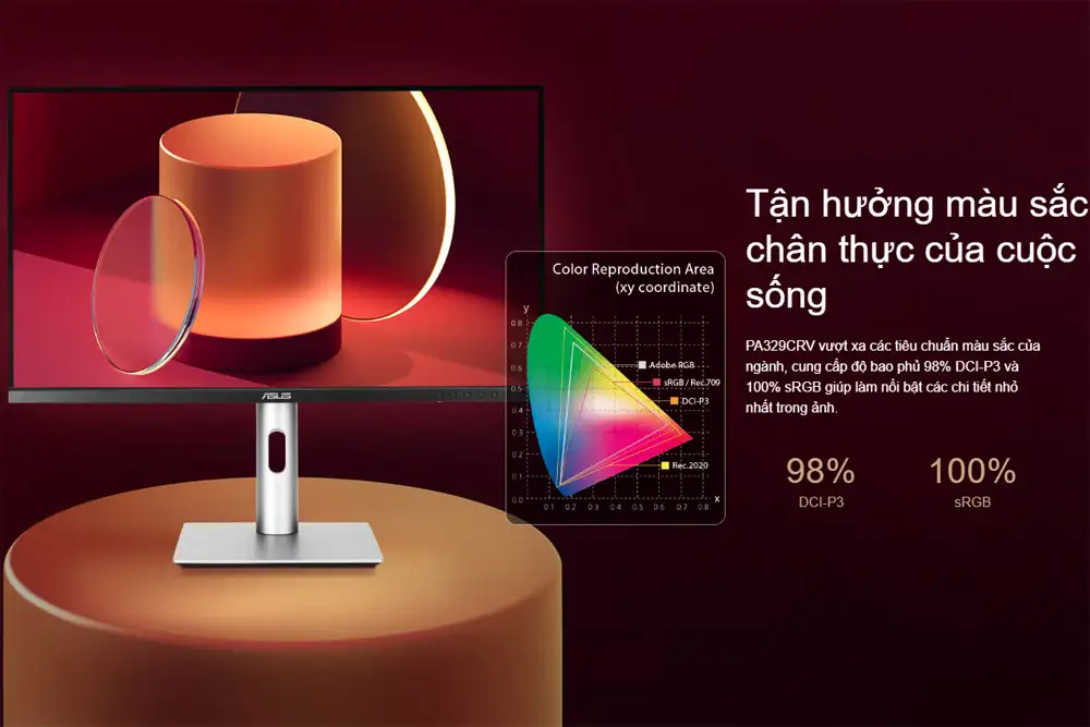 Màn Hình Đồ Họa ASUS ProArt PA329CRV (31.5 inch - IPS - 4K - 60Hz - 5ms) 6 Màn Hình Đồ Họa ASUS ProArt PA329CRV (31.5 inch - IPS - 4K - 60Hz - 5ms) - Ảnh 6