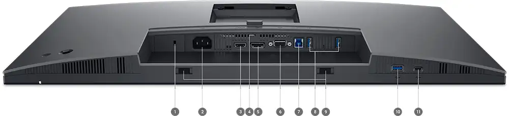 Màn Hình Dell PRO PLUS P2725H (27.0 inch - IPS - FHD - 100Hz - 5ms - USB TypeC) 8 Màn Hình Dell PRO PLUS P2725H (27.0 inch - IPS - FHD - 100Hz - 5ms - USB TypeC) - Ảnh 8