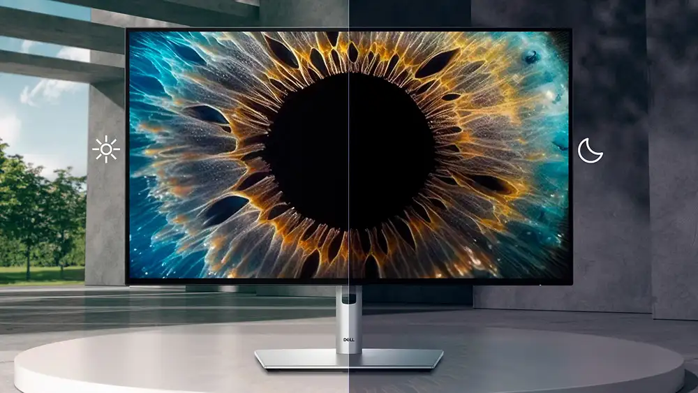 Màn Hình Dell UltraSharp U2724DE (27.0 inch - 2K - IPS - 120Hz - 5ms - USB TypeC - Network RJ45 - Thunderbolt4) 2 Màn Hình Dell UltraSharp U2724DE (27.0 inch - 2K - IPS - 120Hz - 5ms - USB TypeC - Network RJ45 - Thunderbolt4) - Ảnh 2