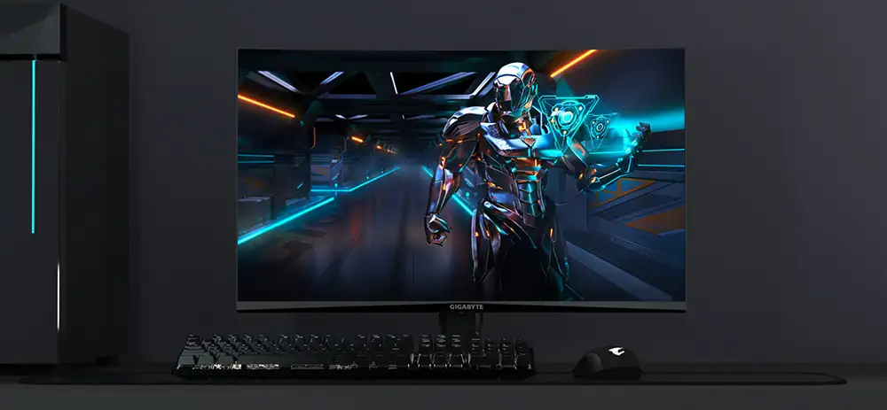Màn Hình Gaming GIGABYTE GS27FC (27 inch - VA - 180Hz - FHD - 1ms - Cong)