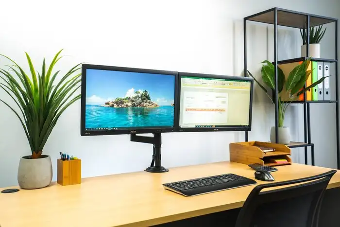 Giá đỡ 2 Màn hình North Bayou H180 (17 inch - 27 inch)