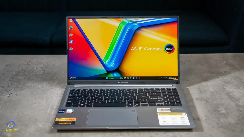 Laptop Asus Vivobook 15 OLED A1505VA-MA469W (Intel Core i9-13900H | 16GB | 512GB | 15.6 inch 2.8K | Win 11 | Bạc) 4 Laptop Asus Vivobook 15 OLED A1505VA-MA469W