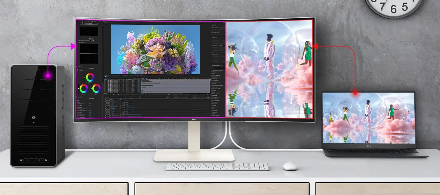 Màn Hình LG UltraWide 38WR85QC-W (37.5 inch - IPS - 4K - 144Hz - 1ms) 3 Màn Hình LG UltraWide 38WR85QC-W (37.5 inch - IPS - 4K - 144Hz - 1ms) - Ảnh 3