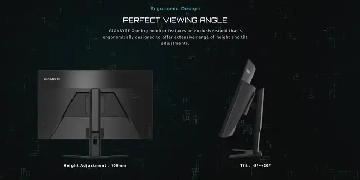 Màn hình Gigabyte G32QC A 31.5 inch 2K 165Hz Gaming 13 Màn hình Gigabyte G32QC A 31.5 inch 2K 165Hz Gaming - Ảnh 13