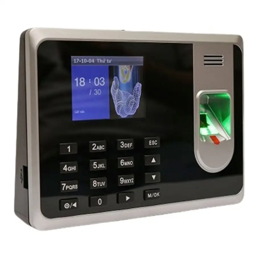 Máy chấm công vân tay và thẻ cảm ứng RONALD JACK DG-600ID (Đen)