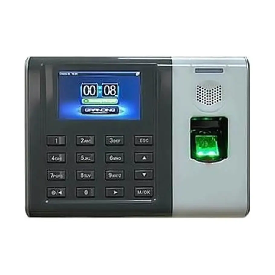 Máy chấm công bằng vân tay và thẻ Ronald Jack DG-100 1 Máy chấm công bằng vân tay và thẻ Ronald Jack DG-100