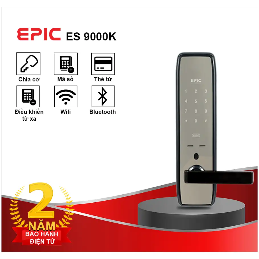Khóa cửa điện tử EPIC ES-9000K