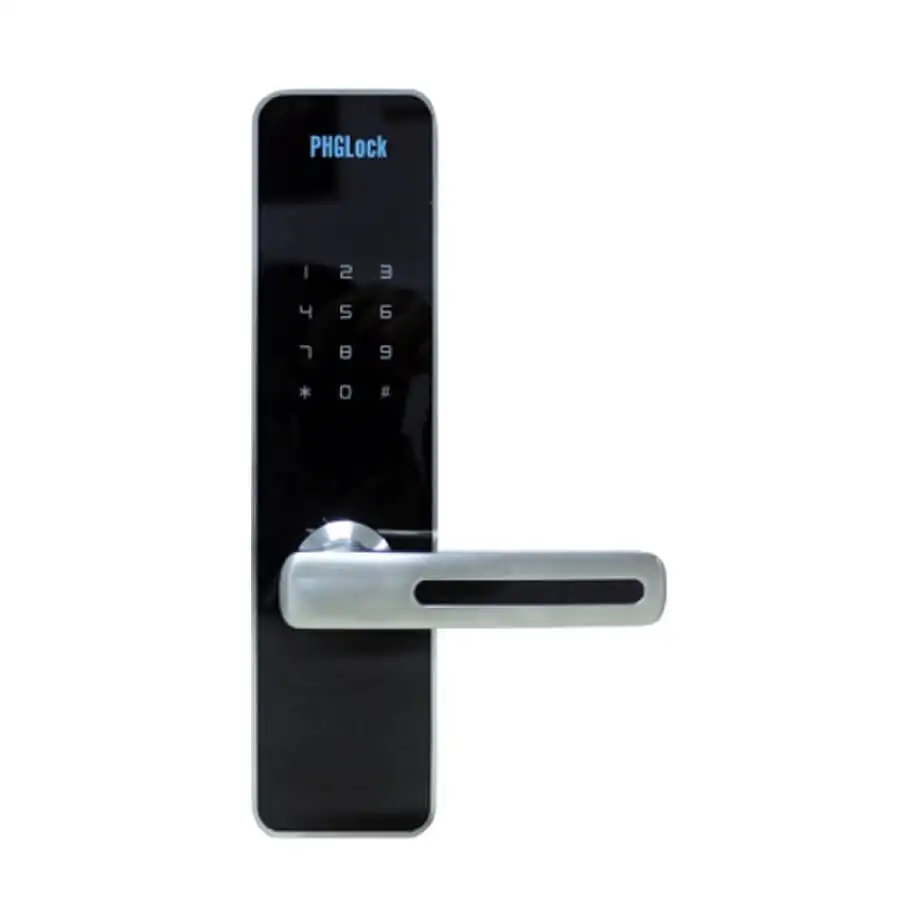 Khóa cửa điện tử PHGLock KR7155 (Bạc)