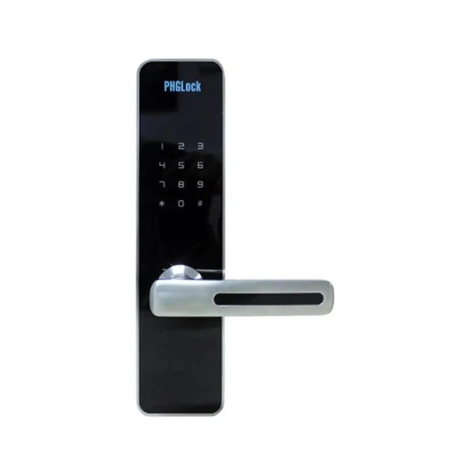 Khóa cửa điện tử PHGLock KR7153 (Bạc)