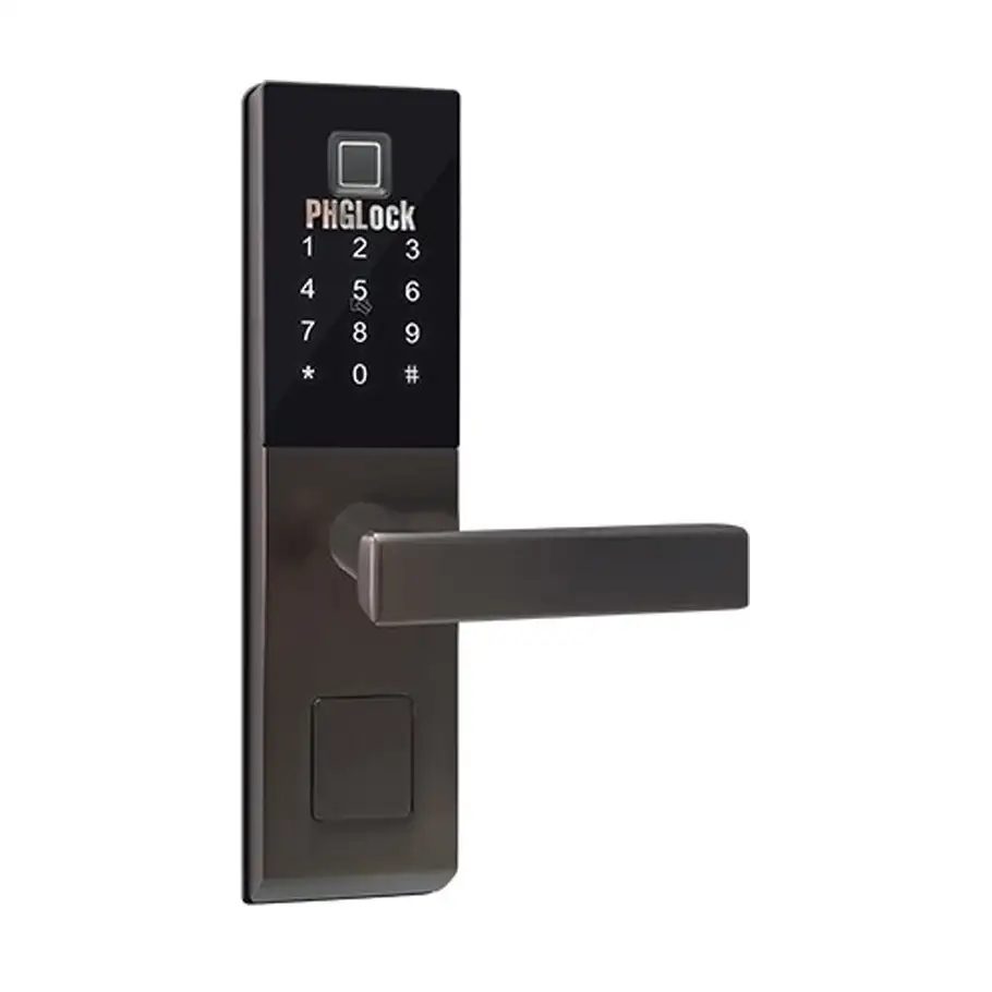 Khóa vân tay điện tử PHGLock FP6021 (Đen) 1 Khóa vân tay điện tử PHGLock FP6021 (Đen)