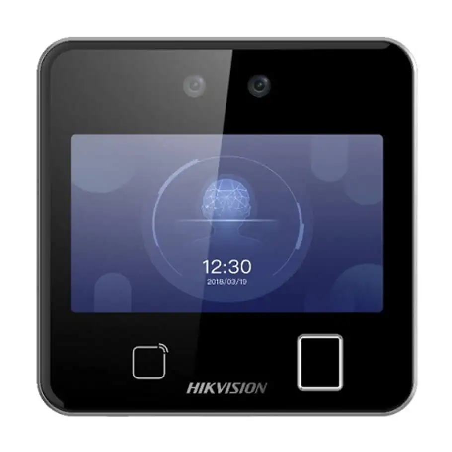 Máy chấm công, kiểm soát ra vào nhận diện khuôn mặt và vân tay HIKVISION DS-K1T642MFW 1 Máy chấm công, kiểm soát ra vào nhận diện khuôn mặt và vân tay HIKVISION DS-K1T642MFW