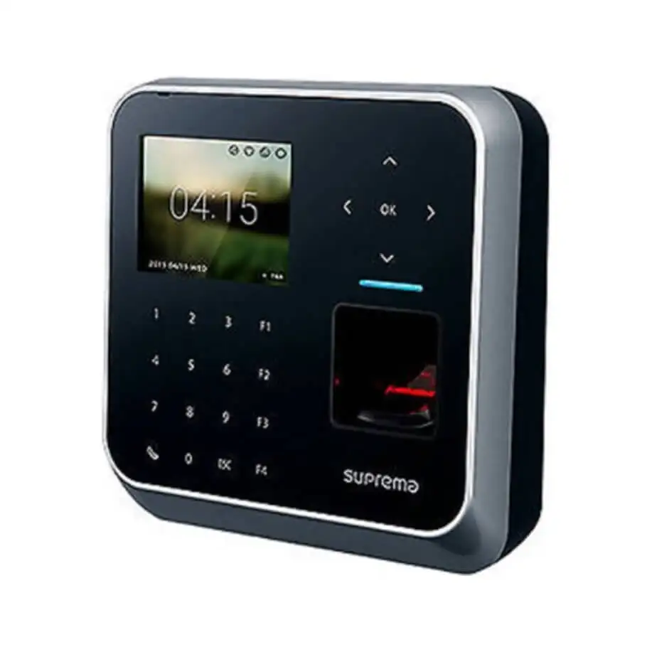 Máy kiểm soát cửa ra/vào và chấm công bằng vân tay, thẻ SUPREMA Biostation 2 BS2-OMPW 1 Máy kiểm soát cửa ra/vào và chấm công bằng vân tay, thẻ SUPREMA Biostation 2 BS2-OMPW