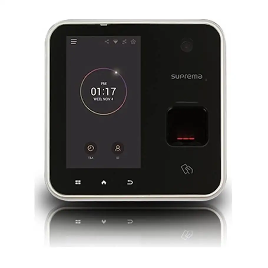 Máy chấm công khuôn mặt, vân tay và thẻ SUPREMA Biostation A2 BSA2-OMPW