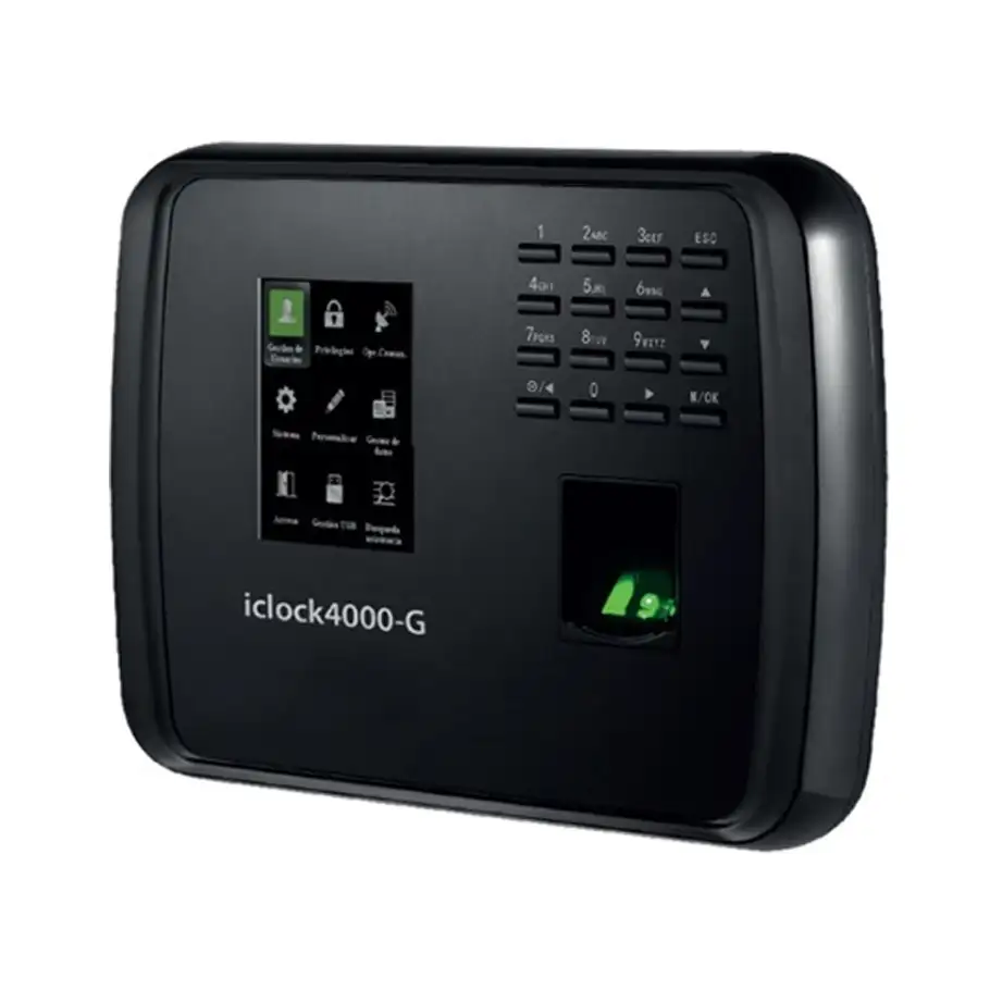 Máy chấm công vân tay, thẻ cảm ứng và pin lưu điện RONALD JACK iCLOCK4000-G 1 Máy chấm công vân tay, thẻ cảm ứng và pin lưu điện RONALD JACK iCLOCK4000-G
