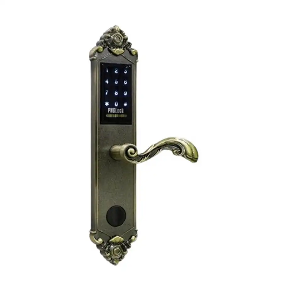 Khóa cửa điện tử PHGLock KR6135 (Đồng Xanh)