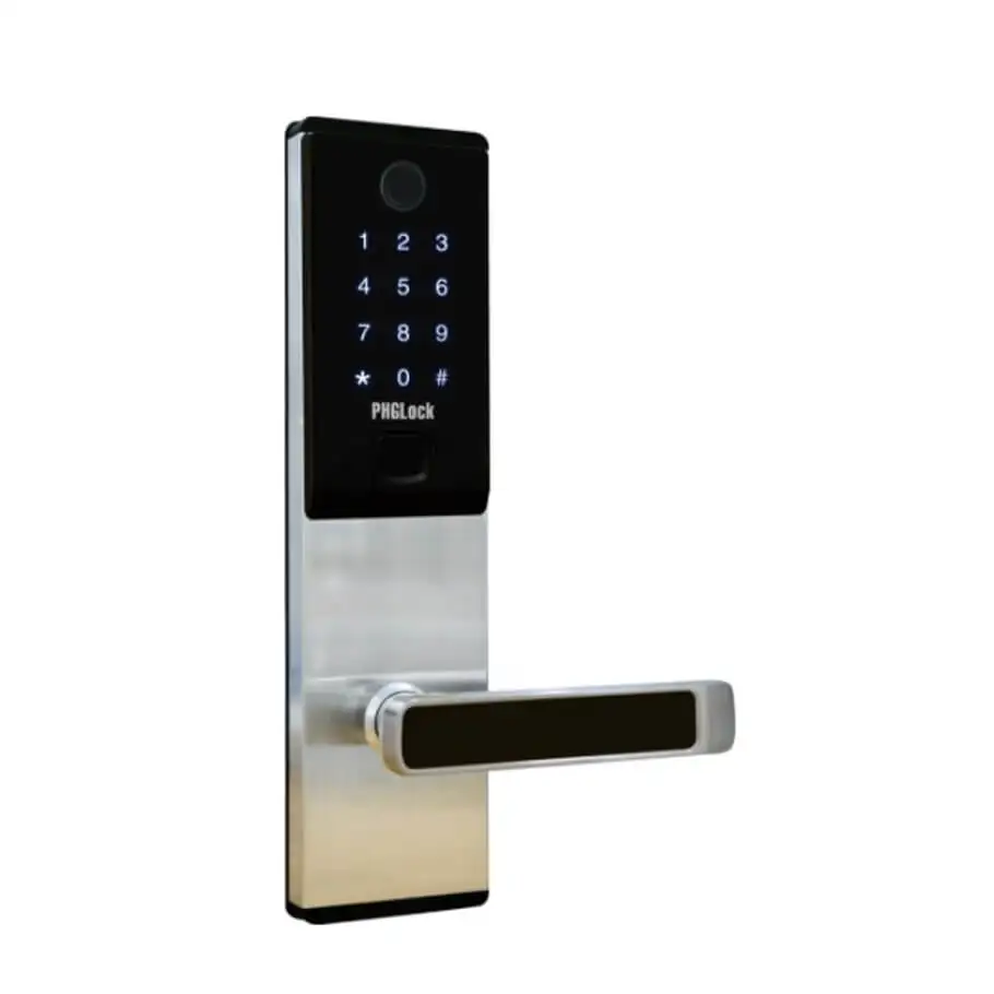 Khóa cửa điện tử PHGLock FP7868 (Bạc)