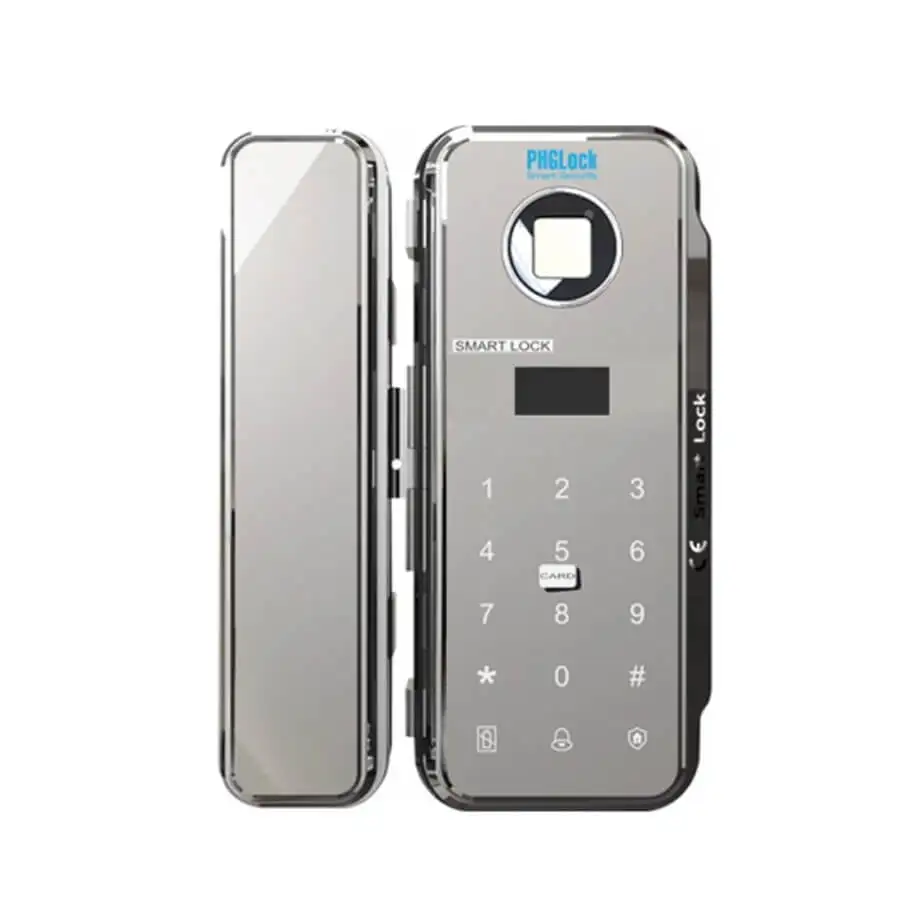 Khóa cửa kính PHGLock FG3005W (Có chấm công)