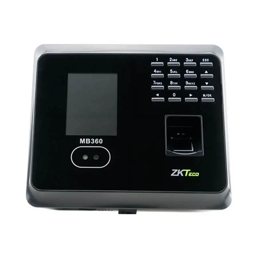 Máy chấm công nhận dạng khuôn mặt và vân tay ZKTeco MB360