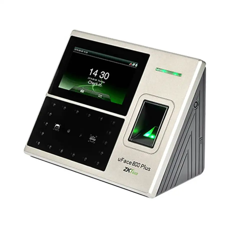 Máy chấm công nhận dạng khuôn mặt và vân tay ZKTeco uFace800 Plus