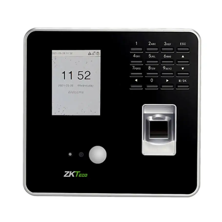 Máy chấm công nhận dạng khuôn mặt và vân tay ZKTeco MB20-VL 1 Máy chấm công nhận dạng khuôn mặt và vân tay ZKTeco MB20-VL