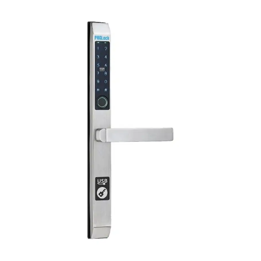 Khóa cửa vân tay điện tử PHGLock FP5200 (Bạc) 1 Khóa cửa vân tay điện tử PHGLock FP5200 (Bạc)