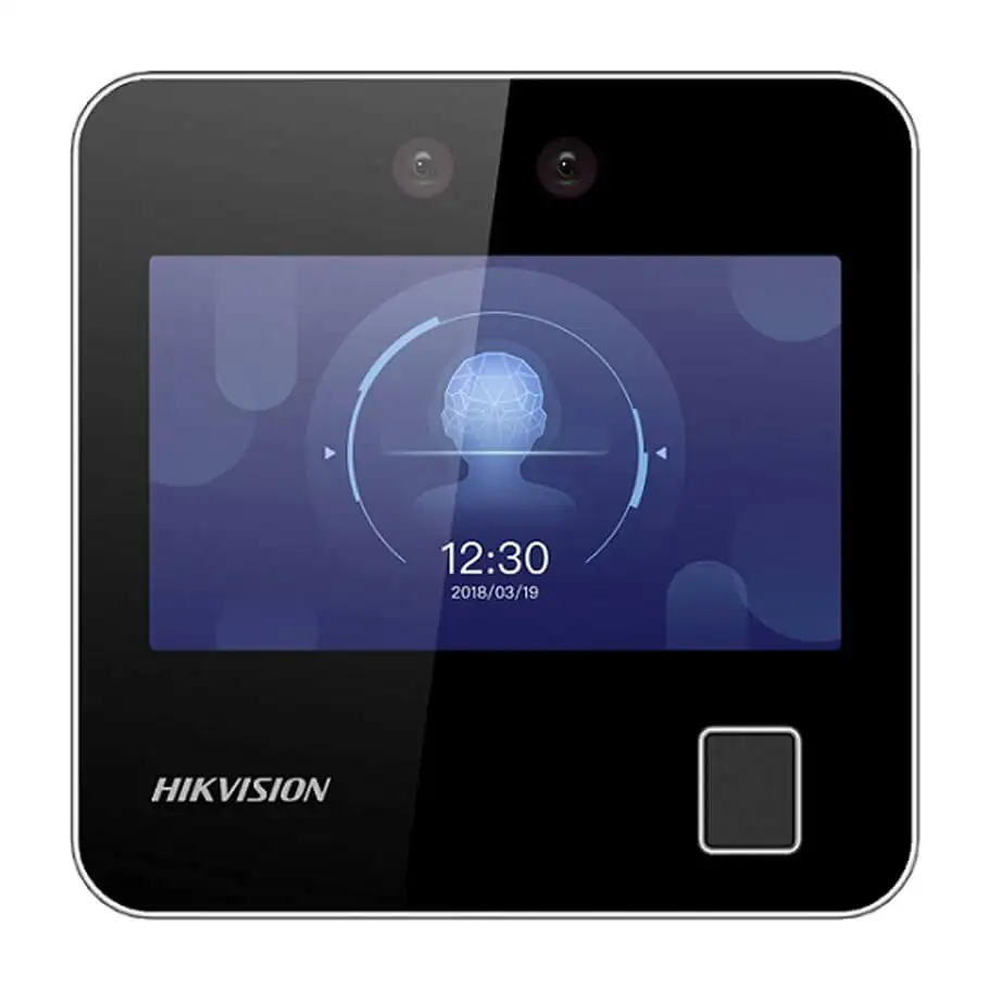 Máy chấm công, kiểm soát ra vào nhận diện khuôn mặt và vân tay HIKVISION DS-K1A340FWX 1 Máy chấm công, kiểm soát ra vào nhận diện khuôn mặt và vân tay HIKVISION DS-K1A340FWX