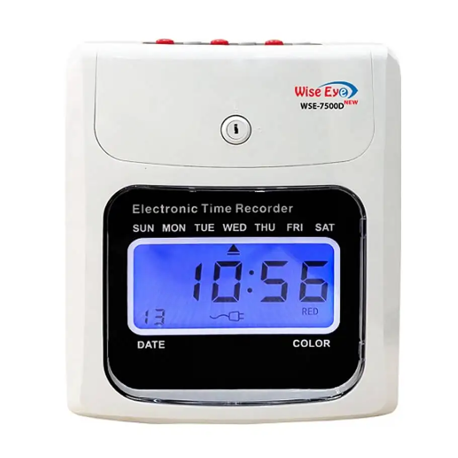 Máy chấm công thẻ giấy Wise Eye WSE-7500D